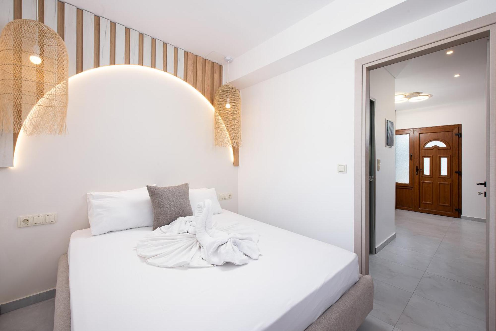 Olivento Beach Front Suites Potos Bagian luar foto